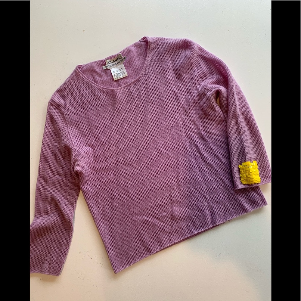 Chanel cashmere sweater